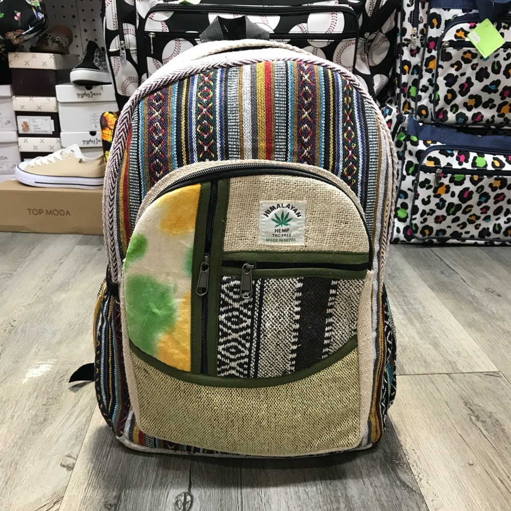 Large Hemp Backpack